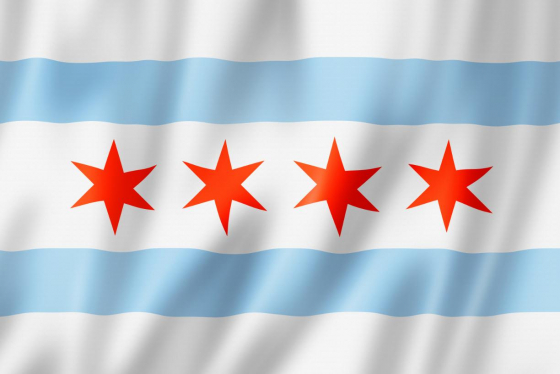 Chicago City Flag