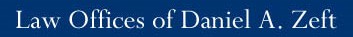 law offices of daniel a zeft logo